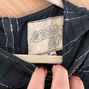 Ace & Jig black Maxi dress